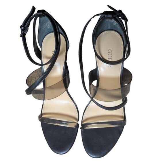 Guess Shoes | Felicia Lucite Heels | Color: Black | Size: 8 - Picture 2 of 6